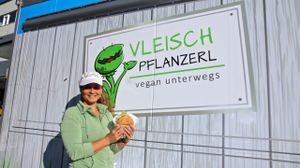 Vleischpflanzerl is a vegan catering and mobile food trailer at Vleischpflanzerl in Salzburg
