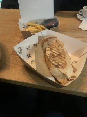 falafel  #Veganuary at Mango Vegan Street Food - Hala Koszyki in Warsaw