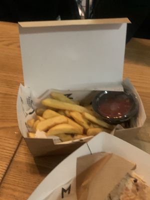 fries #Veganuary at Mango Vegan Street Food - Hala Koszyki in Warsaw