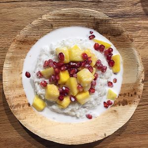 mango sticky rice with coconut milk  at Mango Vegan Street Food - Hala Koszyki in Warsaw