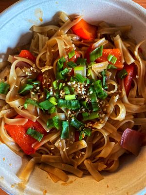 Bakłażan po Chińsku 🍆   at Mango Vegan Street Food - Hala Koszyki in Warsaw