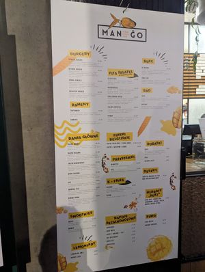  at Mango Vegan Street Food - Hala Koszyki in Warsaw