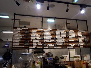 Menu at Mango Vegan Street Food - Hala Koszyki in Warsaw