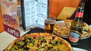 pizzas at Pizzeria Mayor in Alcobendas