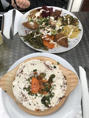 Kibba und Fatta at Azeitona - Osterstraße in Hamburg