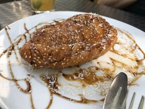 Dattel Empanada at Azeitona - Osterstraße in Hamburg