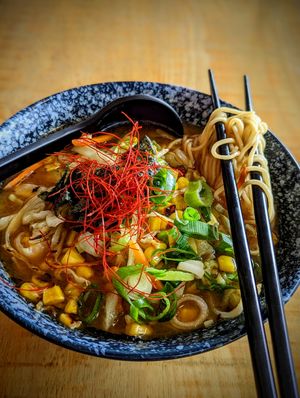 Spicy Miso Ramen at The Ramen Shop in Wellington