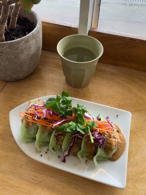 Vegan Gyoza  at Neko Neko in Fitzroy