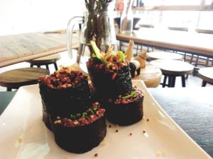 Vegan Sushi at Neko Neko in Fitzroy