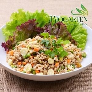 Oat Stir dried at Biogarten Restaurant in Ho Chi Minh City