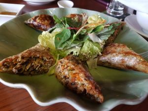 Rolls  at Biogarten Restaurant in Ho Chi Minh City