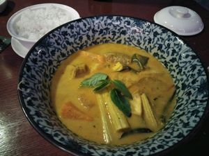 red curry at Biogarten Restaurant in Ho Chi Minh City