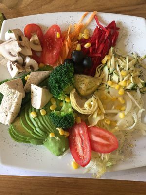 The Greek Salad at El Maple in Quito