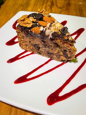 Carrot cake  at El Maple in Quito