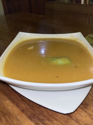 Locro de papa  at El Maple in Quito