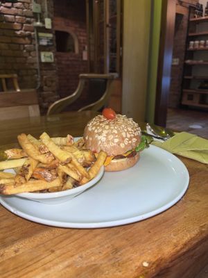 Hamburger   at El Maple in Quito