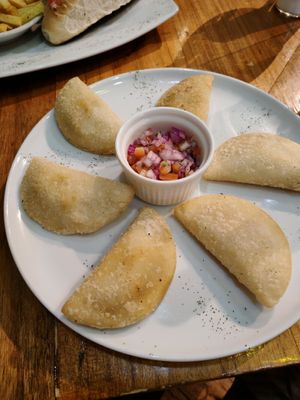 Empanadas at El Maple in Quito