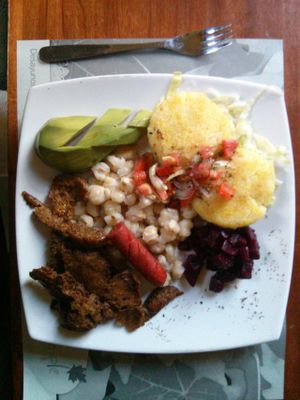 yum at El Maple in Quito