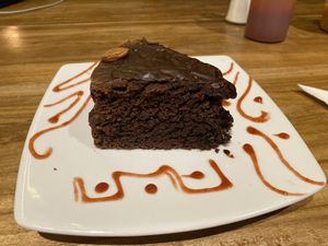 Chocolate Gateau at El Maple in Quito