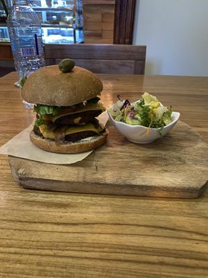 Regordete Del Maple Burger  at El Maple in Quito