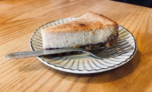 Delicious vegan “cheesecake” made with tofu at Bejita in Hamamatsu