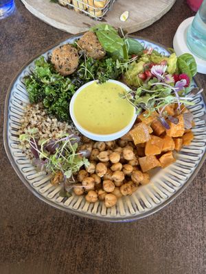 Buddha bowl  at Ozmosis in Edge Hill