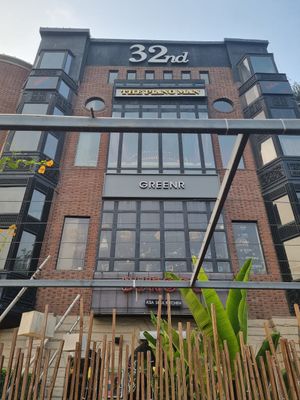 Upstairs at Greenr Cafe in Gurgaon