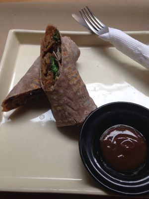 Chickn Roll at Greenr Cafe in Gurgaon