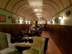 Sitting area at Ethereal Confections  in Woodstock
