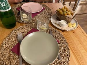 Fried green beans at Outro Lado in Faro