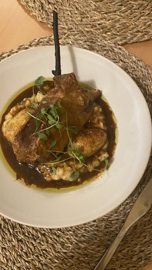 Pernil de seitan   at Outro Lado in Faro