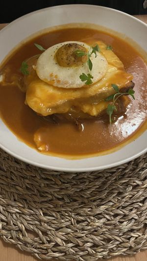 Vegan Francesinha   at Outro Lado in Faro