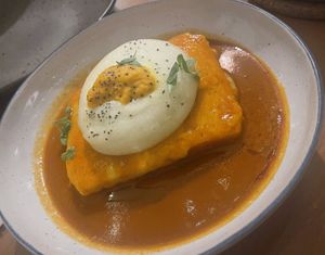 Francesinha  at Outro Lado in Faro