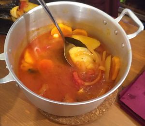 Caldeirada at Outro Lado in Faro