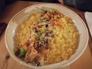 Risotto at Outro Lado in Faro