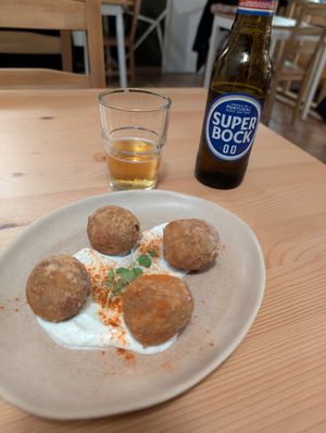 Croquette at Outro Lado in Faro