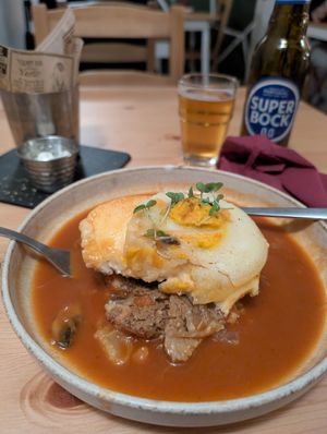 Francesinha at Outro Lado in Faro