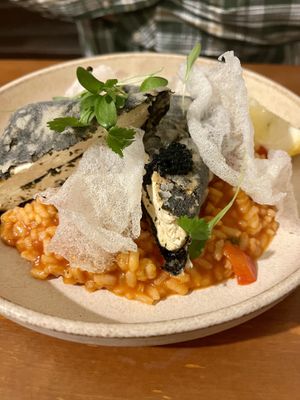 Fried fish (tofu)  at Outro Lado in Faro