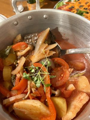 Fish stew  at Outro Lado in Faro