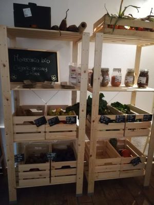 Our grocery shop at Outro Lado in Faro