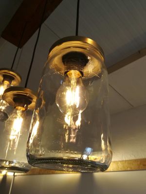 Dining Room Lamps. at Outro Lado in Faro