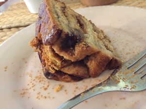Vegan easter cake  at Outro Lado in Faro