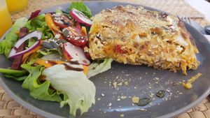 Lasagna  at Outro Lado in Faro