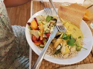 Amazing food. at Outro Lado in Faro