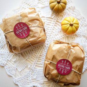 Burger for take out. at Outro Lado in Faro