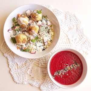 Falafel. at Outro Lado in Faro