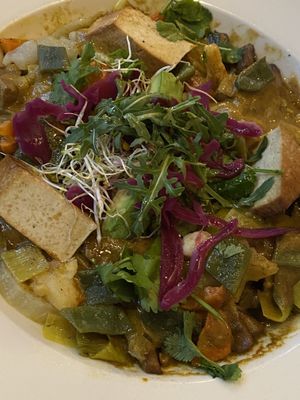 Vegan tajine   at De Rode Koe in Lille