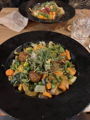 Vegan tike masala  at De Rode Koe in Lille