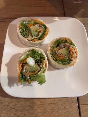 Entrée offerte wrap vegan  at De Rode Koe in Lille