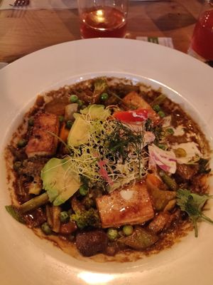 The tajine at De Rode Koe in Lille